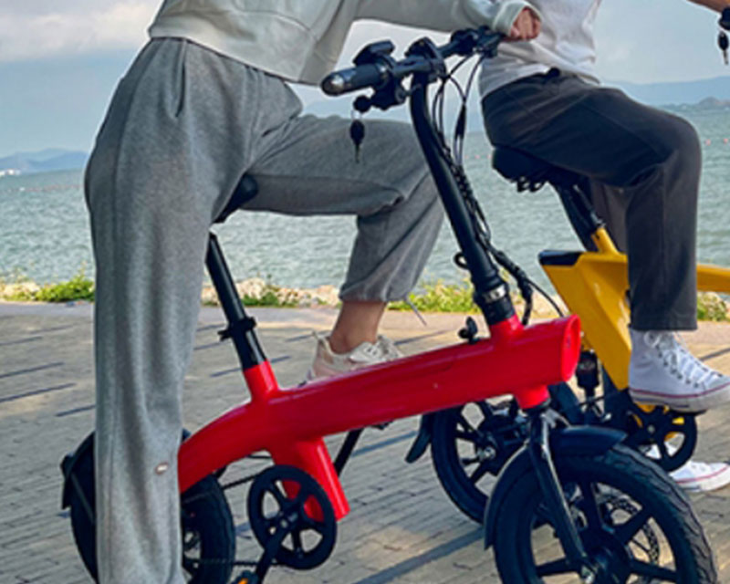 H2-250W 14 дюймов быстрый женский городской мобильный умный электрический городской велосипед